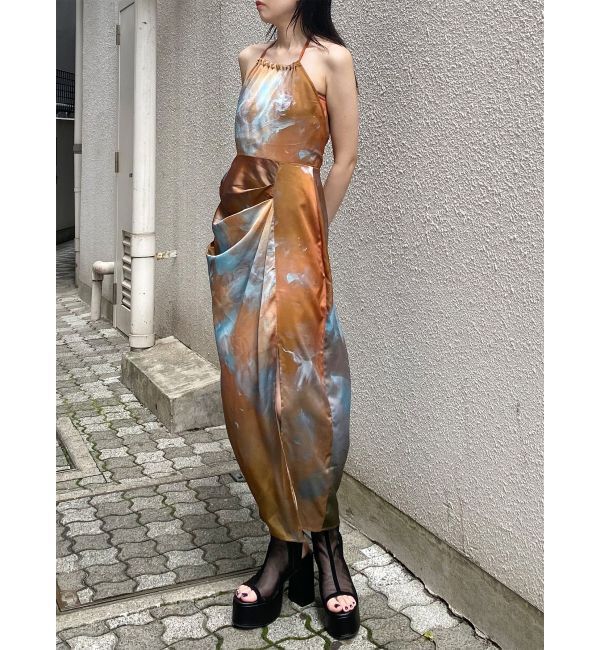 MURUA「【LIA KIMURA&times;MURUA】ホルターキャミワンピース」|ワンピース|