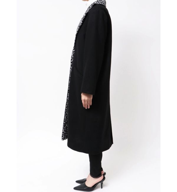 GYDA「leopard slim longコート」|ダウン|