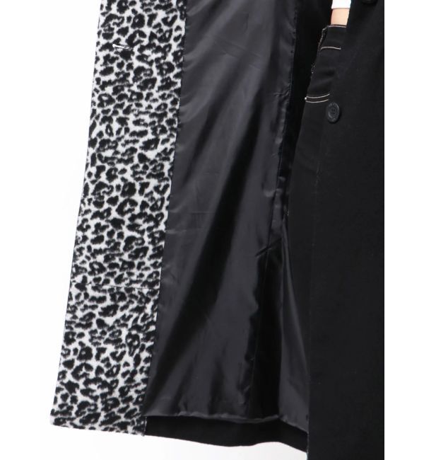 GYDA「leopard slim longコート」|ダウン|