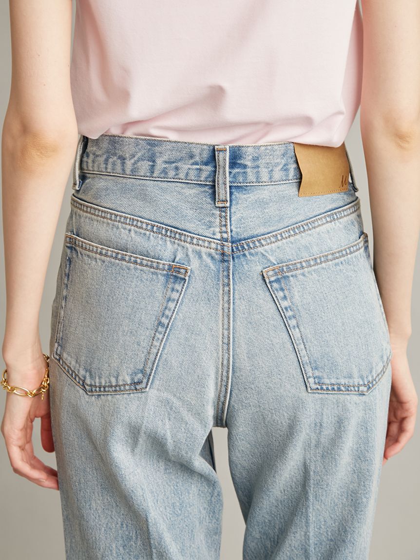 Mila Owen「【MILA PANTS】フレアデニムパンツ」|デニム|