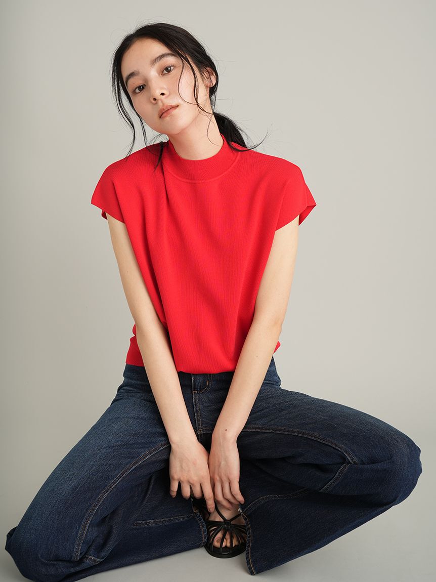 Mila Owen「【MILA PANTS】フレアデニムパンツ」|デニム|