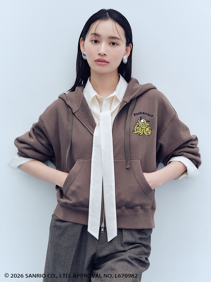 Mila Owen「【ポチャッコ】短丈Aラインフーディー」|パーカー|BRW