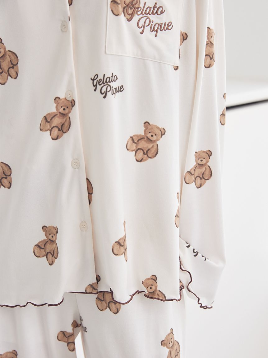 gelato pique「ベア柄シャツ」|ルームウェア|
