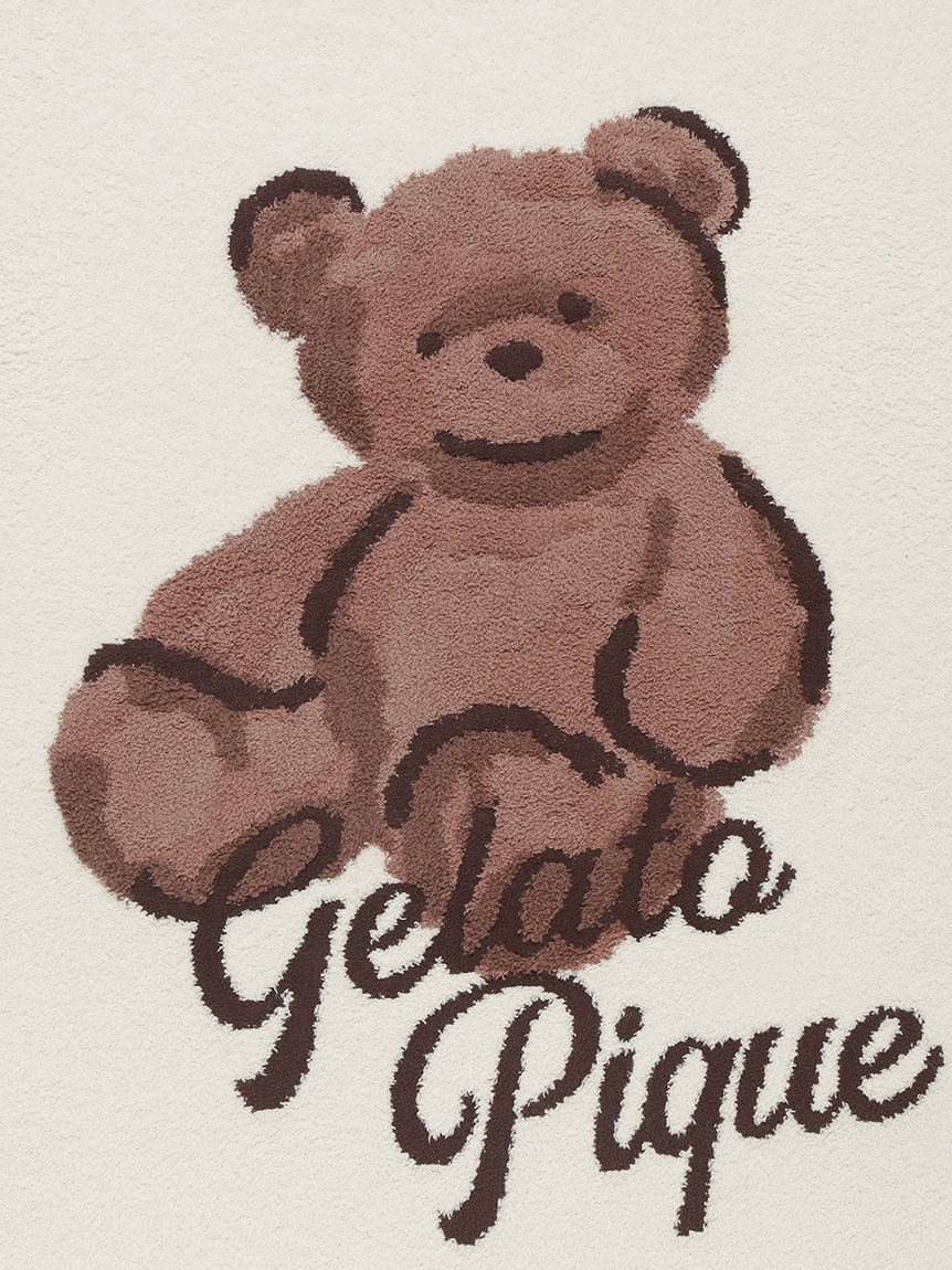 gelato pique「ベビモコベアジャガードブランケット」|ブランケット|