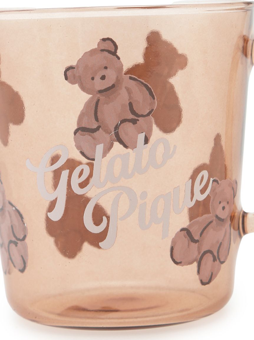 gelato pique「ベア柄耐熱ガラスマグカップ」|グラス・マグカップ|