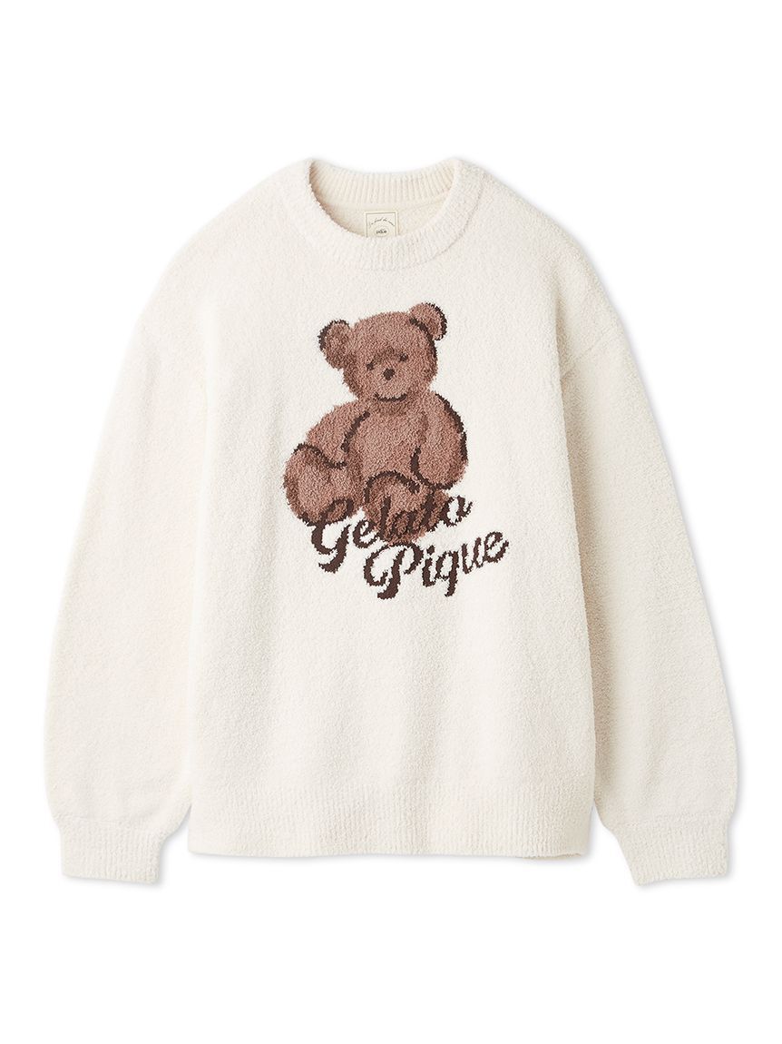 gelato pique「ベビモコベアジャガードプルオーバー」|ルームウェア|