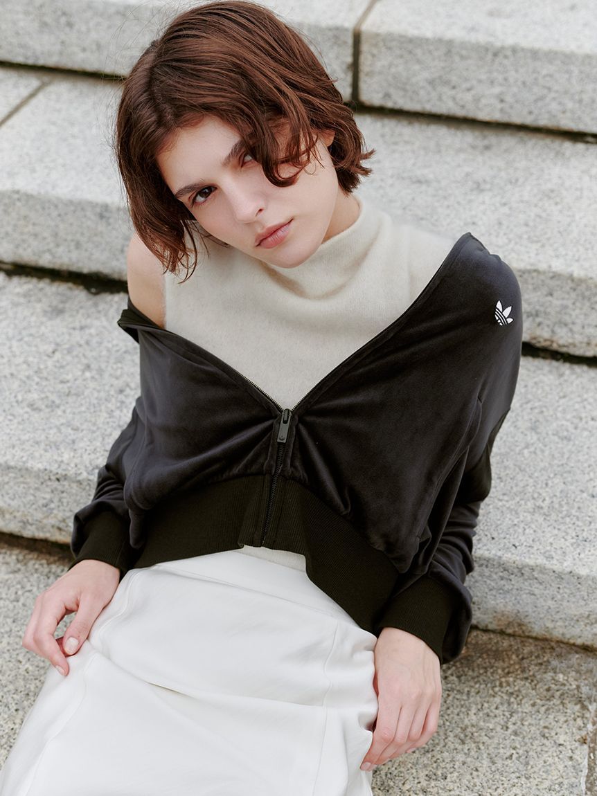 SNIDEL「【adidas Originals】ESS TT/エッセンシャルズ トラックジャケット」|テーラードジャケット|