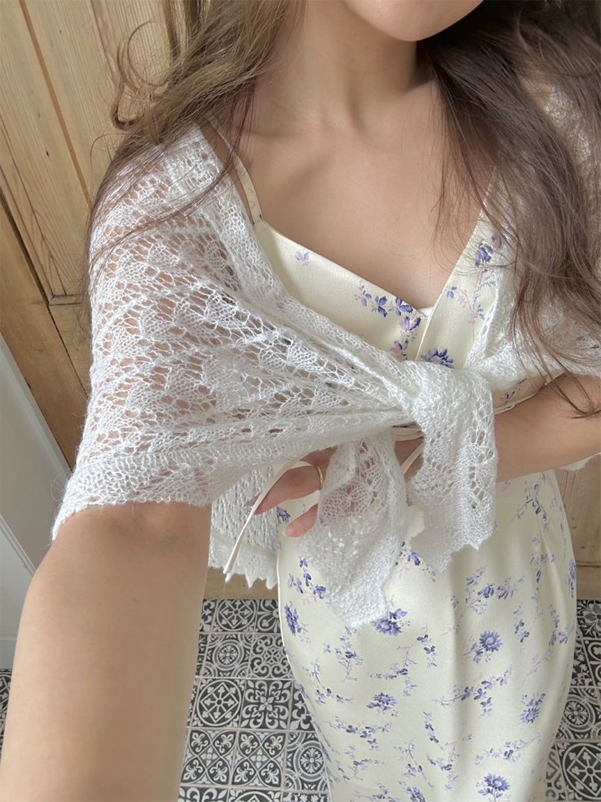 LILY BROWN「カーデセットプリントキャミワンピース」|ワンピース|