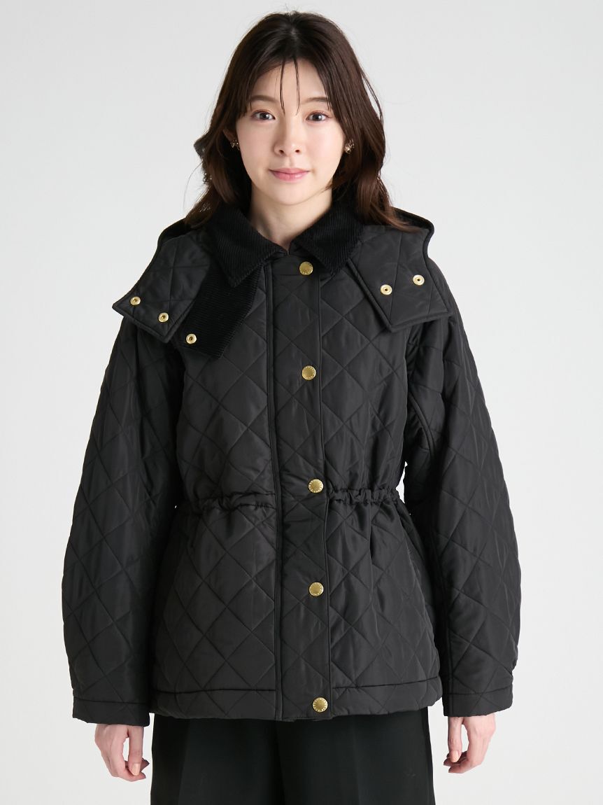 CELFORD「【Barbour Exclusive CELFORD】キルティングコート」|ピーコート|