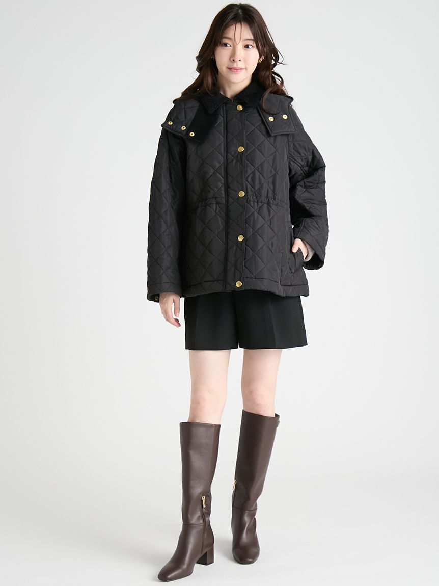CELFORD「【Barbour Exclusive CELFORD】キルティングコート」|ピーコート|