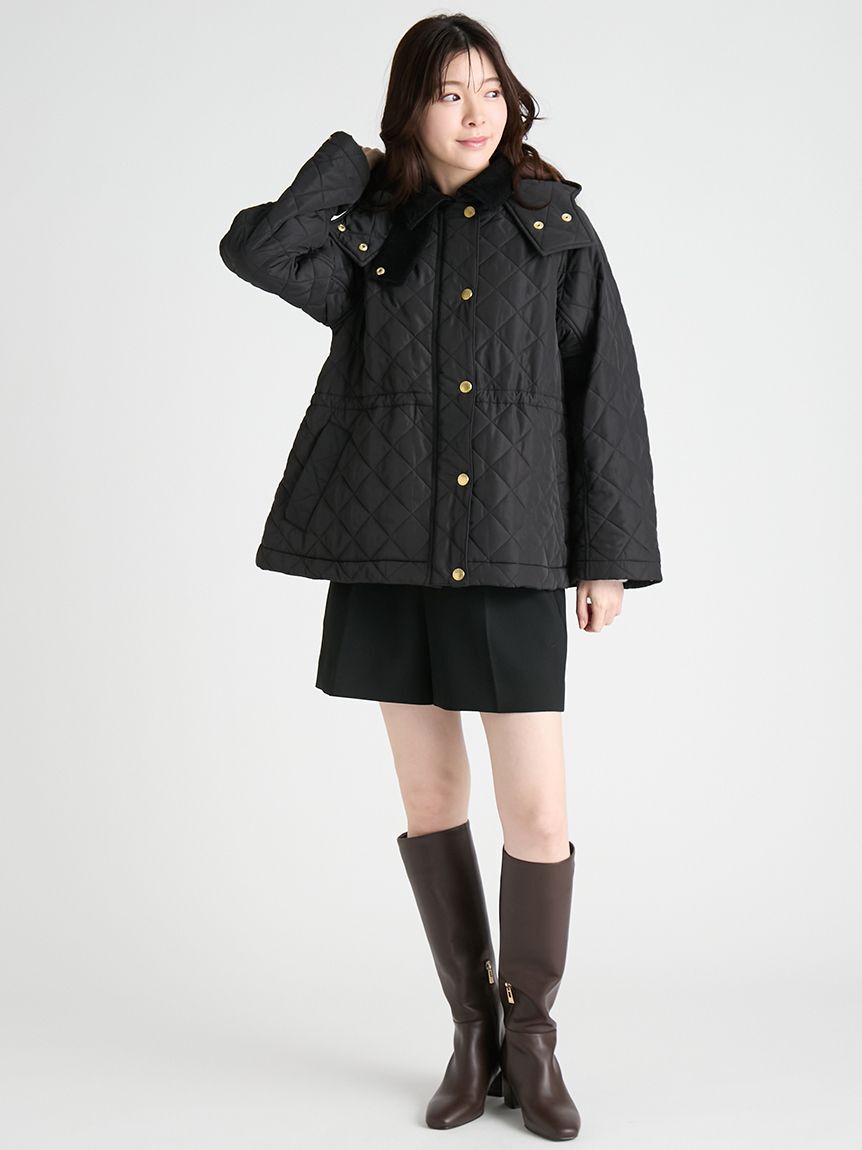 CELFORD「【Barbour Exclusive CELFORD】キルティングコート」|ピーコート|