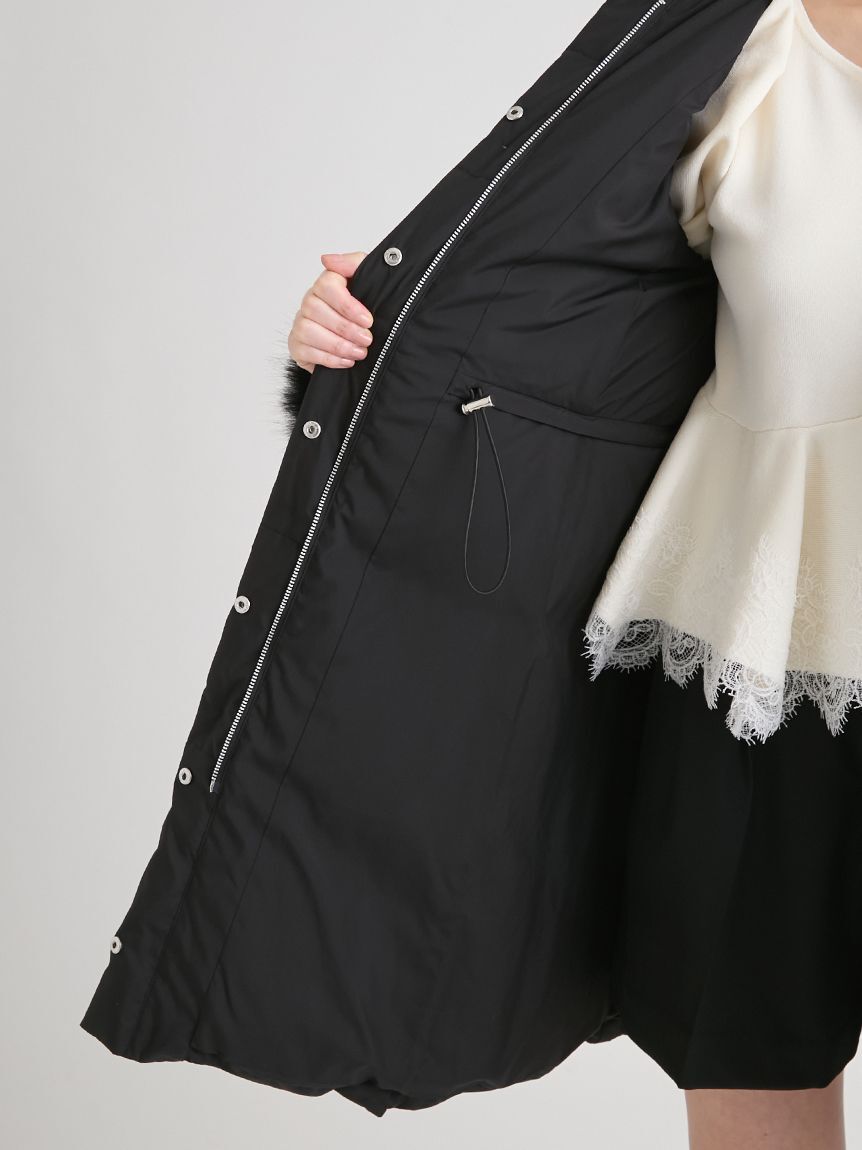 CELFORD「【WEB・一部店舗限定】ファースリーブダウンコート」|ダウン|