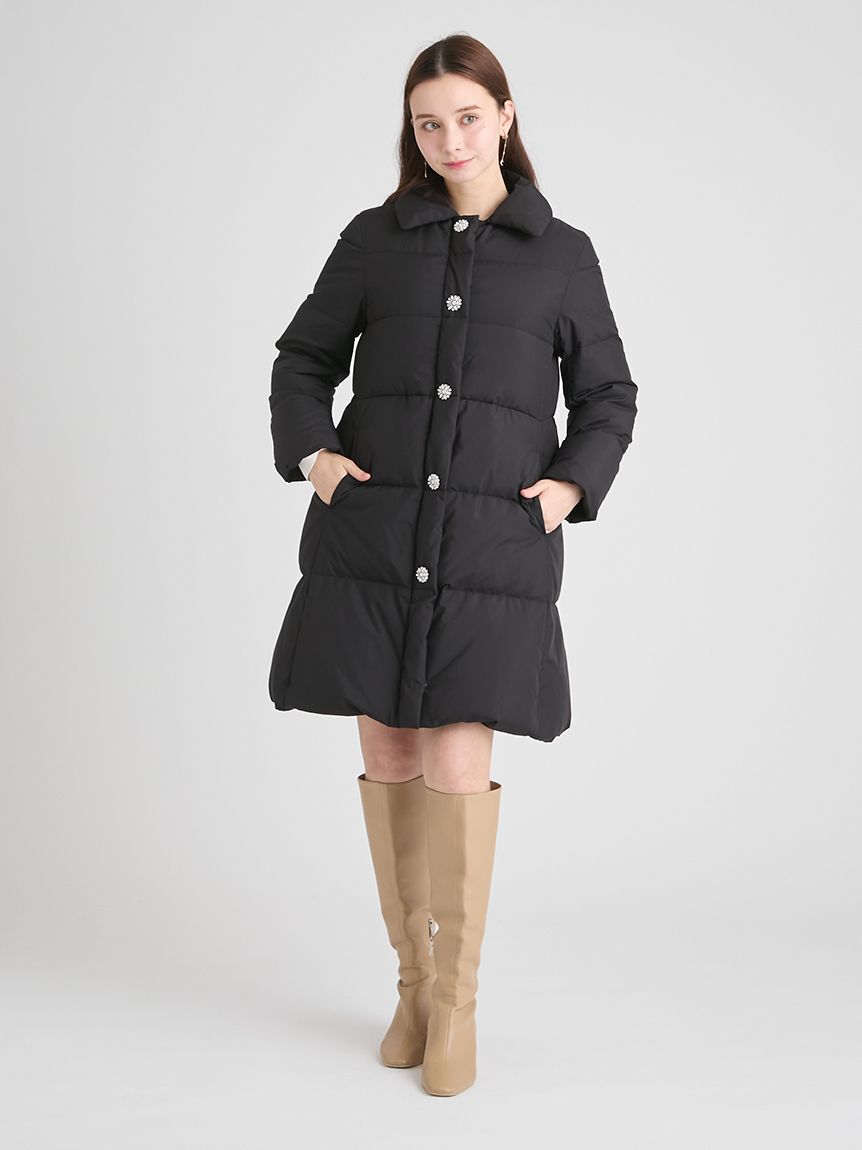 CELFORD「【WEB・一部店舗限定】ファースリーブダウンコート」|ダウン|
