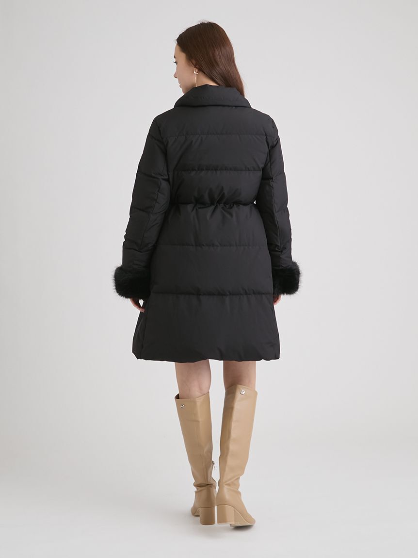 CELFORD「【WEB・一部店舗限定】ファースリーブダウンコート」|ダウン|