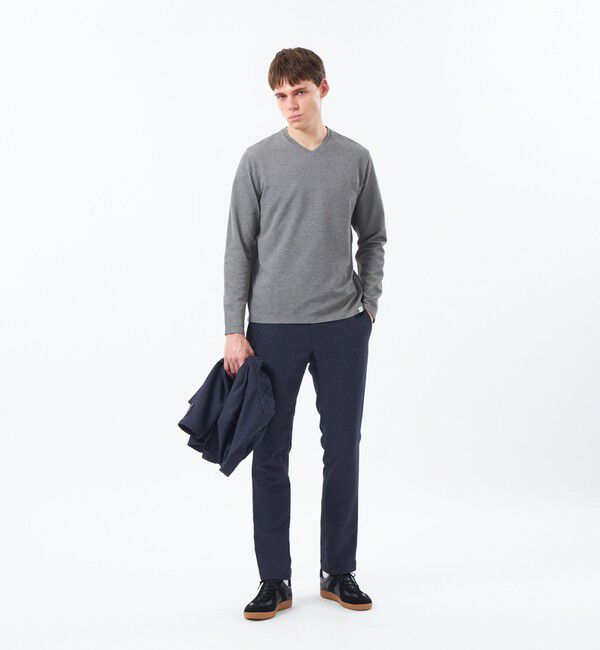 MACKINTOSH PHILOSOPHY「VネックロンT ストレッチミラノリブ」|Tシャツ・カットソー|