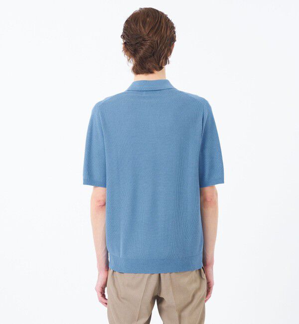 MACKINTOSH PHILOSOPHY「スキッパーポロ フラッフィーニット」|Tシャツ・カットソー|