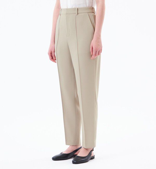 MACKINTOSH PHILOSOPHY「バックサテンテーパードパンツ」|スラックス|