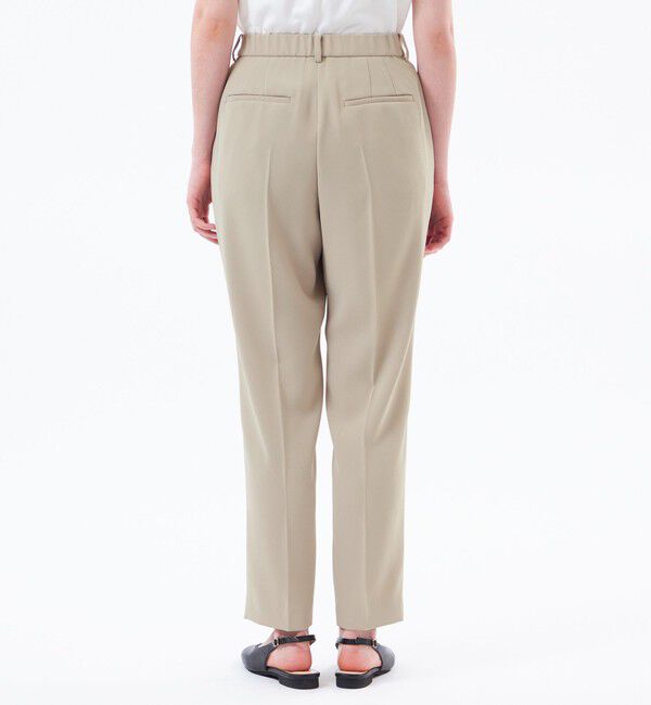 MACKINTOSH PHILOSOPHY「バックサテンテーパードパンツ」|スラックス|