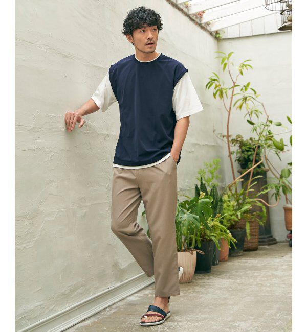 ikka「ソッカンＣＯＯＬフェイクベストＴ」|Tシャツ・カットソー|