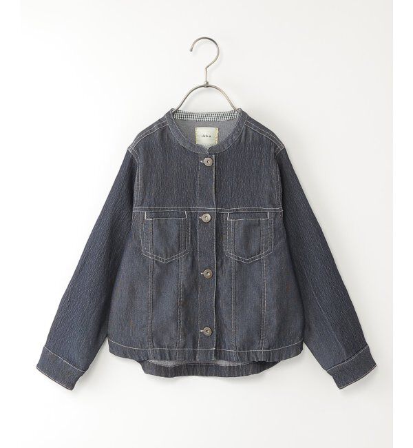 ikka kids「【親子コーデ】メッシュデニムブルゾン（120~160cm）」|その他|