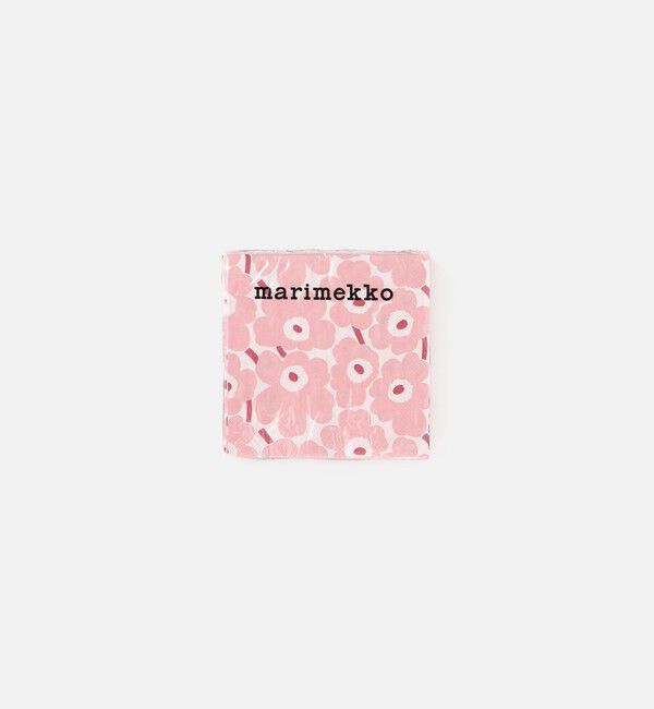Marimekko「Mini Unikko カクテルナプキン 25&times;25cm」|その他|