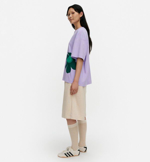 Marimekko「Tunti Unikko Placement Tシャツ」|シャツ・ブラウス|
