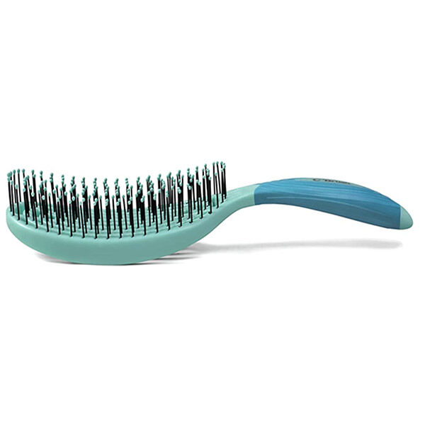  「NuWay4Hair C Brush グリーン (84g 高さ：225 幅：70 縦：35)」|ヘアスタイリング|
