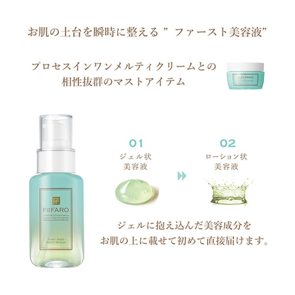  「FilFARO ファーストショットメルティセラム (30mL)」|美容液・オイル・クリーム|