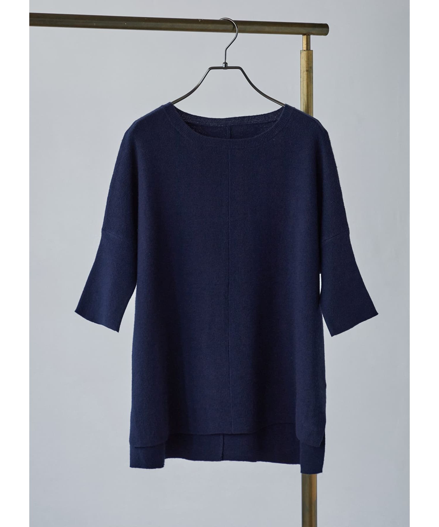 STYLE DELI「ソフトタッチ◆８分袖ドルマンニットトップス」|ニット・セーター|