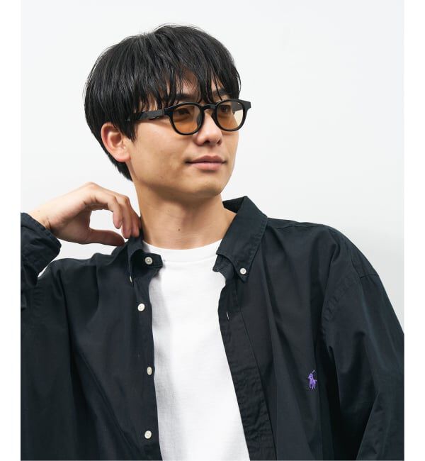 「【WEB限定】ウェリントン型 サングラス | カラーレンズ 軽量 トレンド 紫外線対策 UVカット ユニセックス」|サングラス|