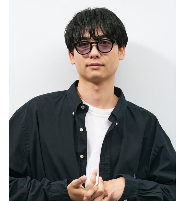  「【WEB限定】ウェリントン型 サングラス | カラーレンズ 軽量 トレンド 紫外線対策 UVカット ユニセックス」|サングラス|
