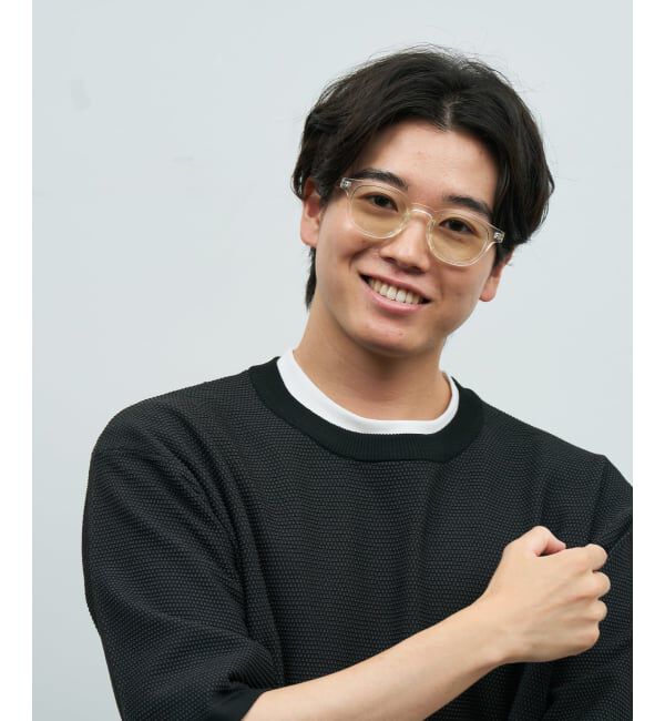  「【WEB限定】ウェリントン型 サングラス | カラーレンズ 軽量 トレンド 紫外線対策 UVカット ユニセックス」|サングラス|