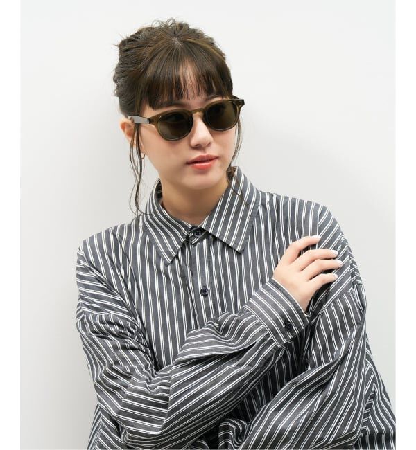  「【WEB限定】ウェリントン型 サングラス | カラーレンズ 軽量 トレンド 紫外線対策 UVカット ユニセックス」|サングラス|