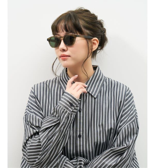  「【WEB限定】ウェリントン型 サングラス | カラーレンズ 軽量 トレンド 紫外線対策 UVカット ユニセックス」|サングラス|