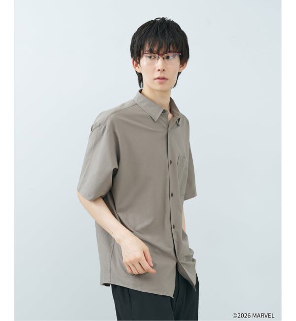  「Zoff MARVEL COLLECTION スクエア型 メガネ | 軽量 メタル 高級感 ユニセックス レンズ交換券付」|メガネ|