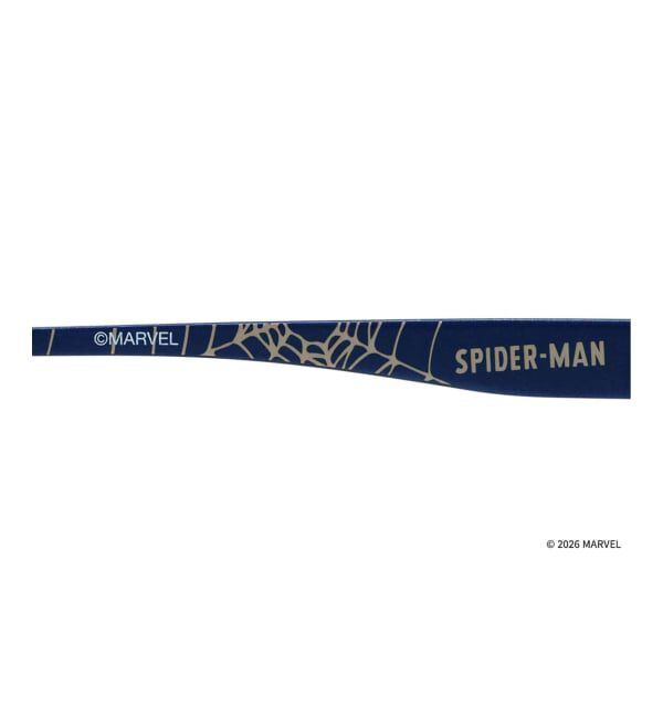  「Zoff MARVEL COLLECTION スクエア型 メガネ | 軽量 メタル 高級感 ユニセックス レンズ交換券付」|メガネ|