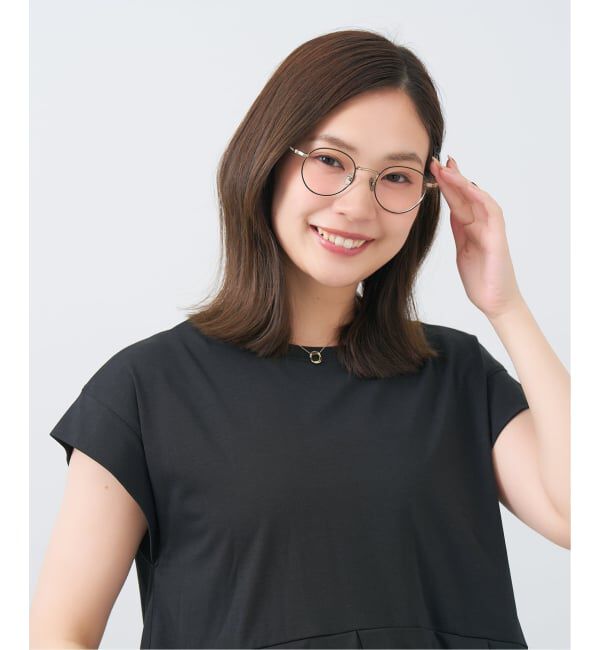  「Zoff｜UNITED ARROWS ユナイテッドアローズ  ボストン型 メガネ |  レンズ交換券付」|メガネ|