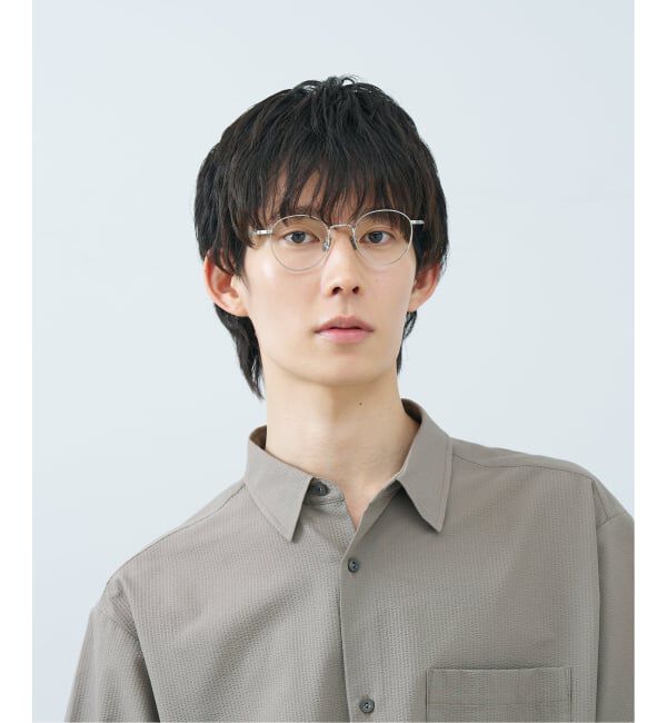  「Zoff｜UNITED ARROWS ユナイテッドアローズ  ボストン型 メガネ |  レンズ交換券付」|メガネ|