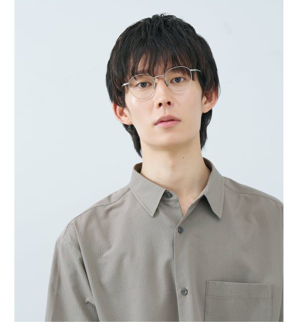  「Zoff｜UNITED ARROWS ユナイテッドアローズ  ボストン型 メガネ |  レンズ交換券付」|メガネ|