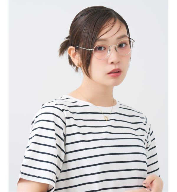 「Zoff｜UNITED ARROWS ユナイテッドアローズ  ボストン型 メガネ |  レンズ交換券付」|メガネ|