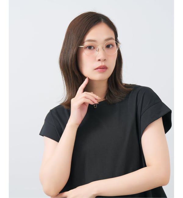  「Zoff｜UNITED ARROWS ユナイテッドアローズ  ボストン型 メガネ |  レンズ交換券付」|メガネ|