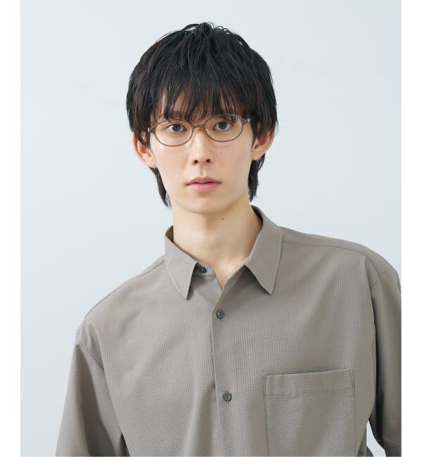  「Zoff｜UNITED ARROWS ユナイテッドアローズ  オーバル型 メガネ |  レンズ交換券付」|メガネ|