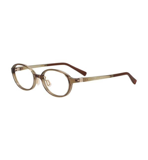  「Zoff｜UNITED ARROWS ユナイテッドアローズ  オーバル型 メガネ |  レンズ交換券付」|メガネ|