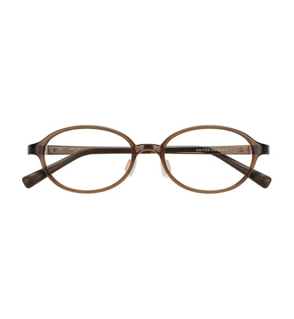  「Zoff｜UNITED ARROWS ユナイテッドアローズ  オーバル型 メガネ |  レンズ交換券付」|メガネ|