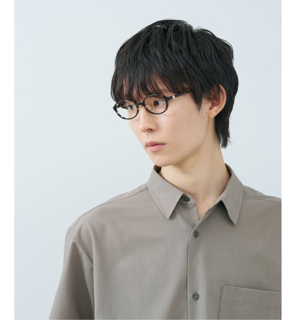  「Zoff｜UNITED ARROWS ユナイテッドアローズ  オーバル型 メガネ |  レンズ交換券付」|メガネ|
