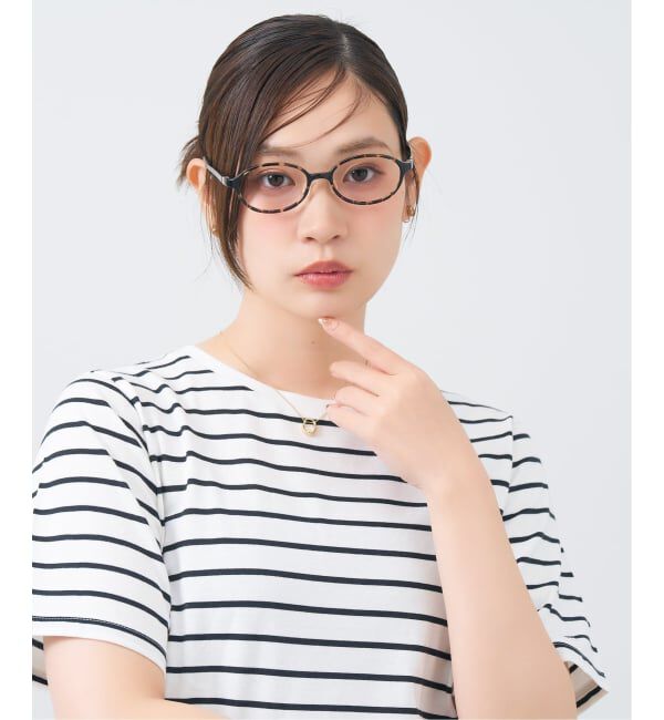  「Zoff｜UNITED ARROWS ユナイテッドアローズ  オーバル型 メガネ |  レンズ交換券付」|メガネ|