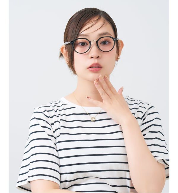  「Zoff｜UNITED ARROWS ユナイテッドアローズ  ボストン型 メガネ |  レンズ交換券付」|メガネ|