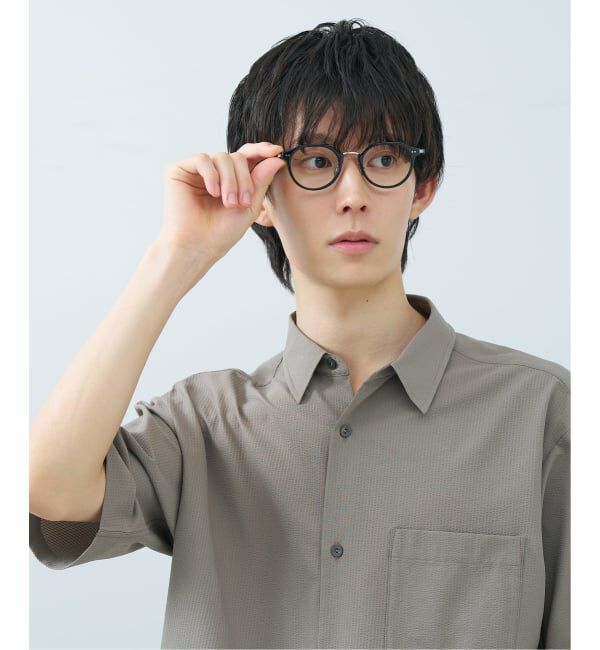  「Zoff｜UNITED ARROWS ユナイテッドアローズ  ボストン型 メガネ |  レンズ交換券付」|メガネ|