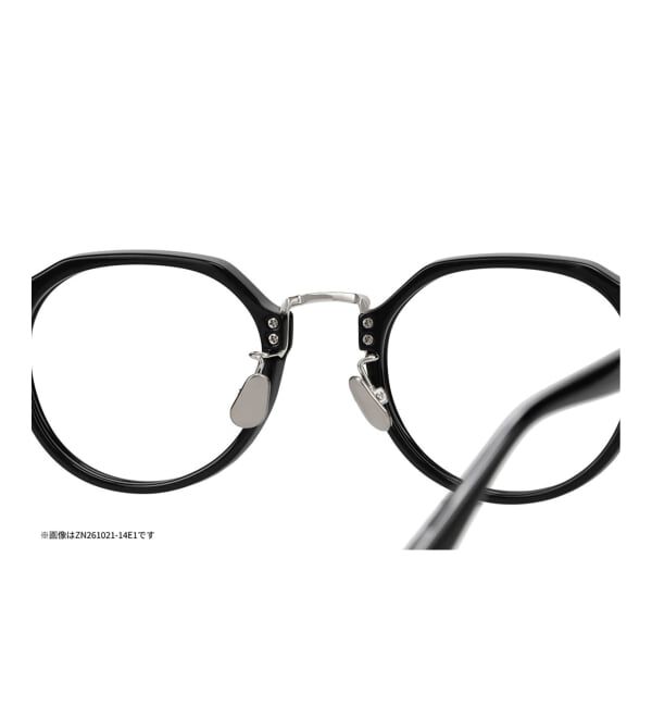  「Zoff｜UNITED ARROWS ユナイテッドアローズ  ボストン型 メガネ |  レンズ交換券付」|メガネ|