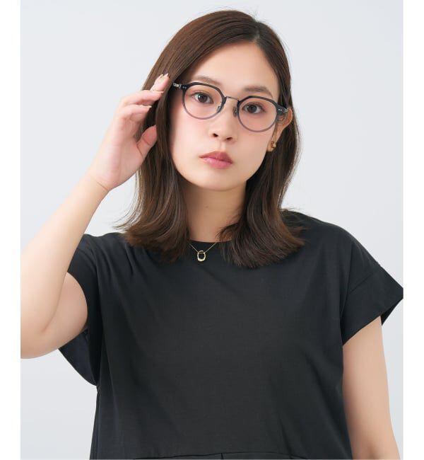  「Zoff｜UNITED ARROWS ユナイテッドアローズ  ボストン型 メガネ |  レンズ交換券付」|メガネ|